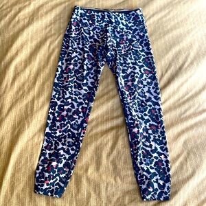 Calvin Klein Performance grey/black/pink leopard print